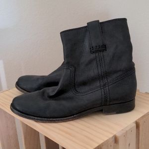 Frye leather booties